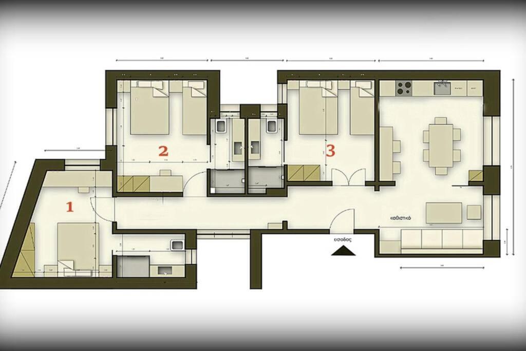 Athens Center Modern Apt In Art Nouveau Building Dış mekan fotoğraf